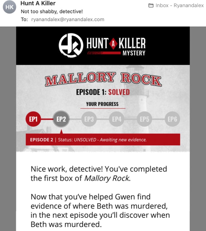 Hunt a killer box episode 1 solved