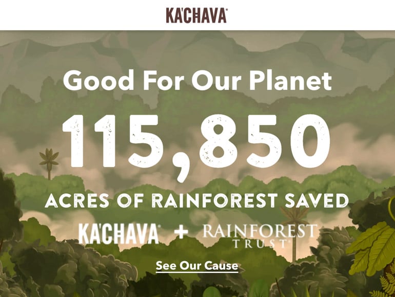 Ka'Chava review partnered with rainforest trust Ka'Chava review partnered with rainforest trust